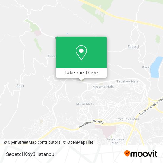 Sepetci Köyü map