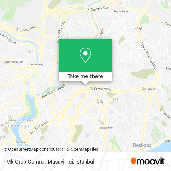 Mk Grup Gümrük Müşavirliği map