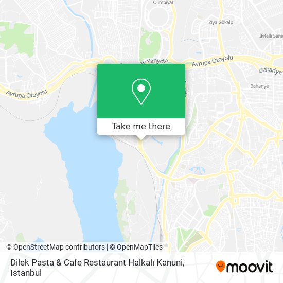 Dilek Pasta & Cafe Restaurant Halkalı Kanuni map