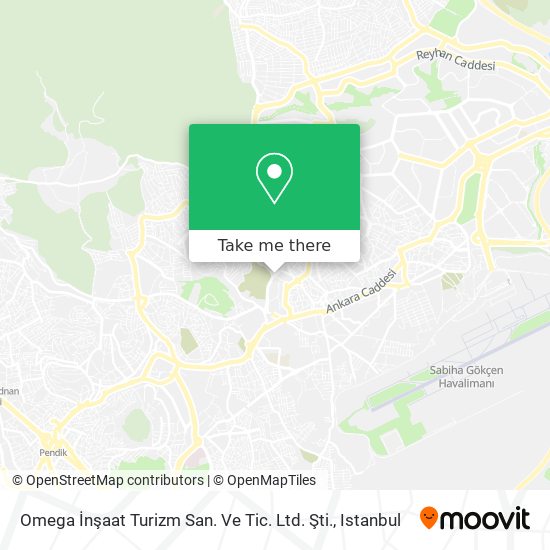 Omega İnşaat Turizm San. Ve Tic. Ltd. Şti. map