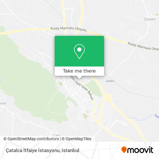 Çatalca İtfaiye İstasyonu map