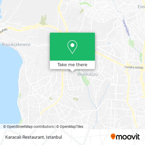 Karacalı Restaurant map