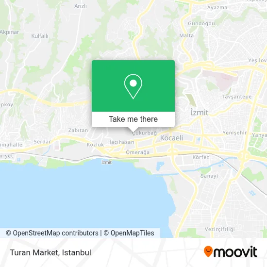 Turan Market map