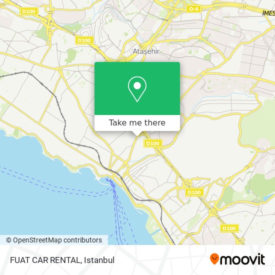 FUAT CAR RENTAL map