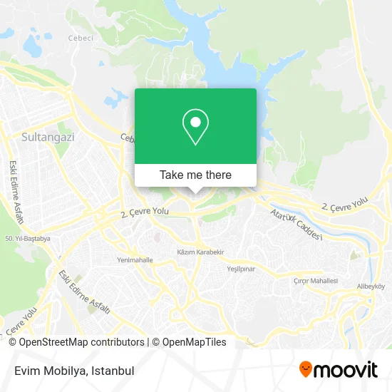Evim Mobilya map