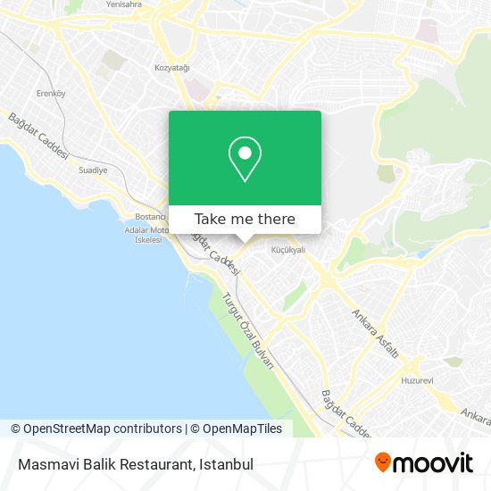 Masmavi Balik Restaurant map
