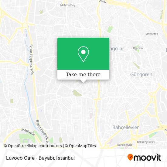 How To Get To Luvoco Cafe Bayabi In Bahcelievler By Bus Cable Car Metro Or Train