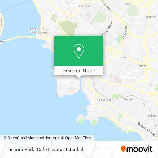 Tasarım Parkı Cafe Luvoco map