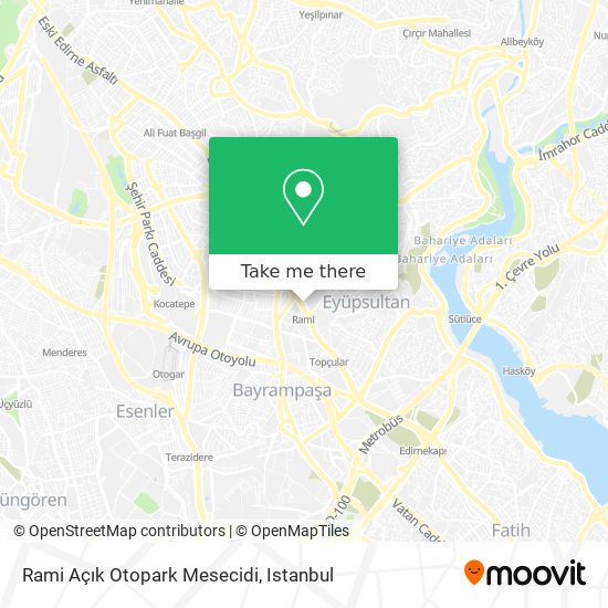 Rami Açık Otopark Mesecidi map