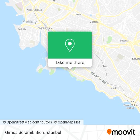 Gimsa Seramik Bien map