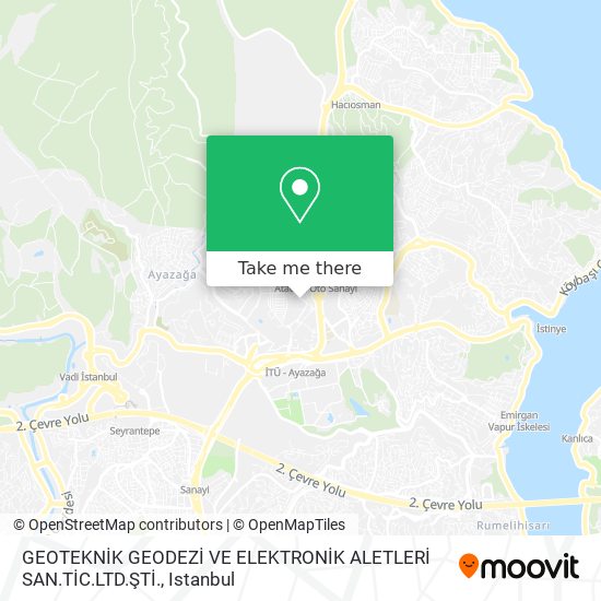 GEOTEKNİK GEODEZİ VE ELEKTRONİK ALETLERİ SAN.TİC.LTD.ŞTİ. map