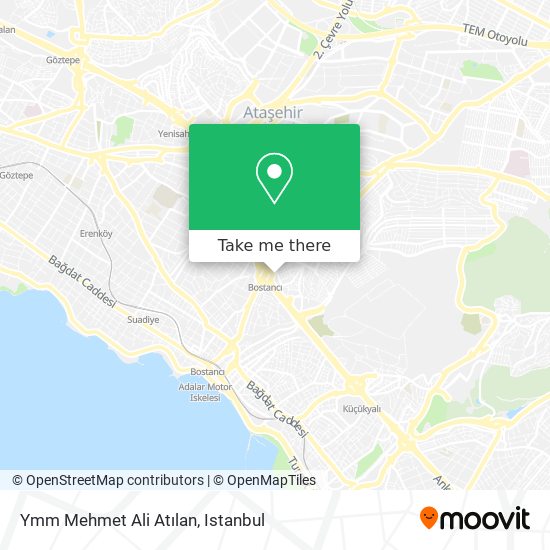 Ymm Mehmet Ali Atılan map