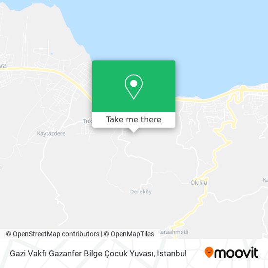 Gazi Vakfı Gazanfer Bilge Çocuk Yuvası map