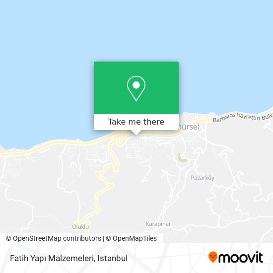 Fatih Yapı Malzemeleri map