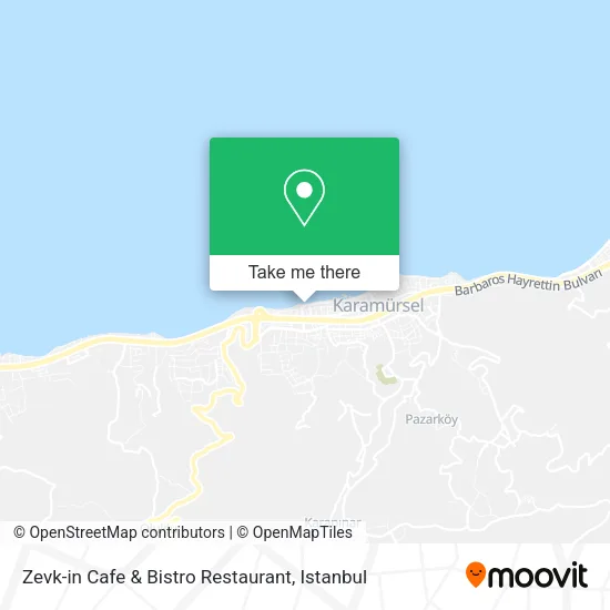 Zevk-in Cafe & Bistro Restaurant map