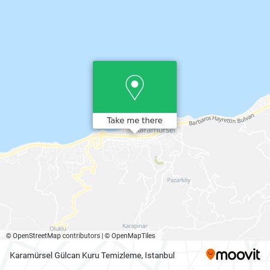 Karamürsel Gülcan Kuru Temizleme map