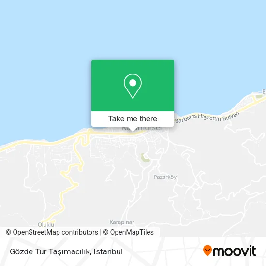 Gözde Tur Taşımacılık map