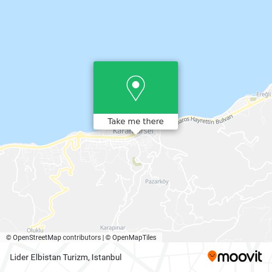 Lider Elbistan Turizm map