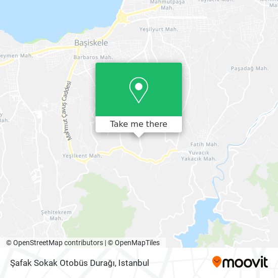 Şafak Sokak Otobüs Durağı map