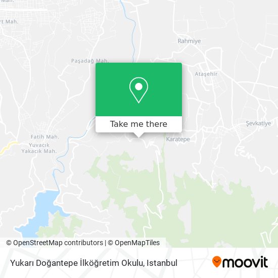 Yukarı Doğantepe İlköğretim Okulu map