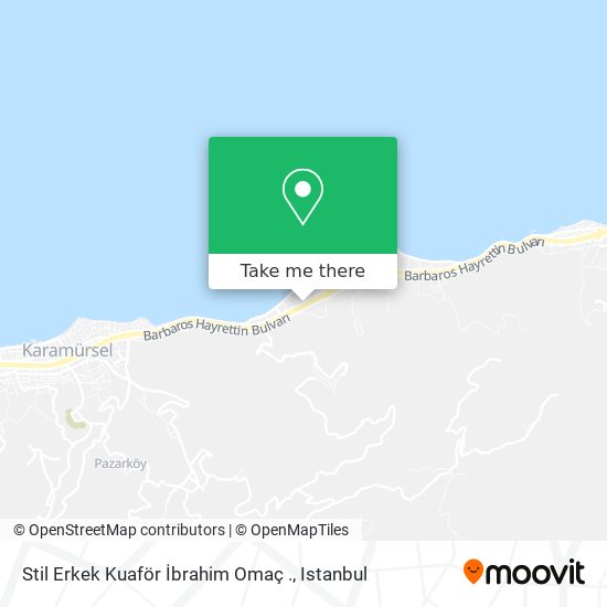 Stil Erkek Kuaför İbrahim Omaç . map