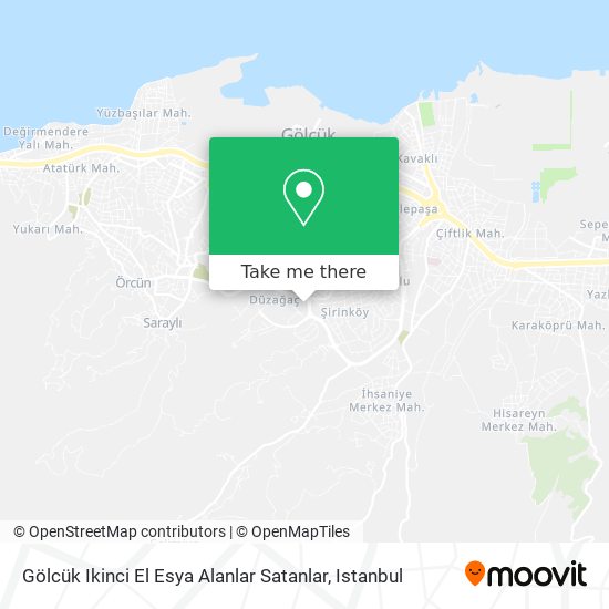 Gölcük Ikinci El Esya Alanlar Satanlar map