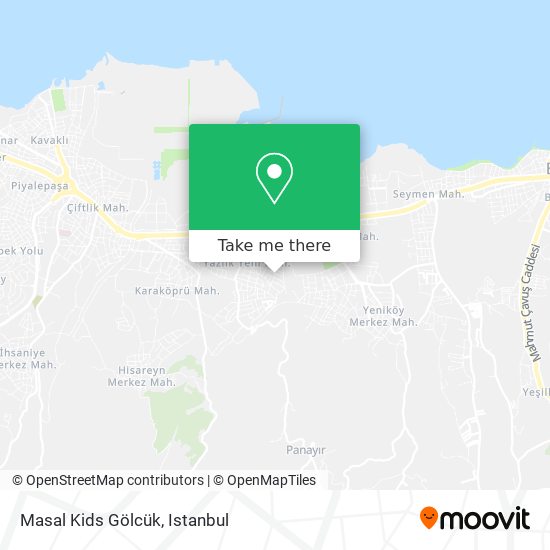 Masal Kids Gölcük map