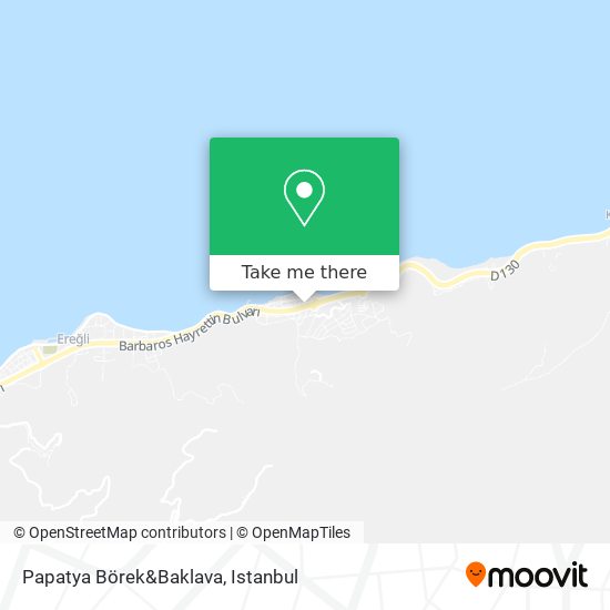Papatya Börek&Baklava map
