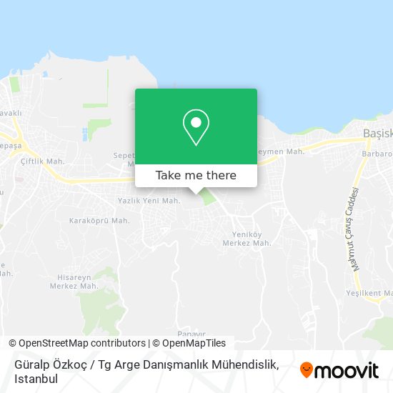 Güralp Özkoç / Tg Arge Danışmanlık Mühendislik map