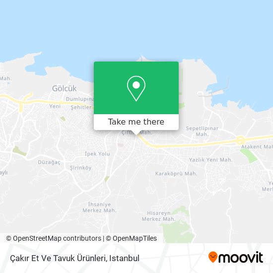 Çakır Et Ve Tavuk Ürünleri map