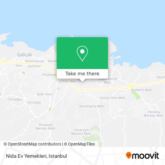 Nida Ev Yemekleri map