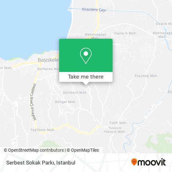 Serbest Sokak Parkı map