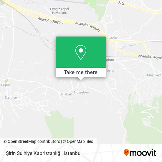 Şirin Sulhiye Kabristanlığı map