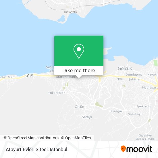 Atayurt Evleri Sitesi map
