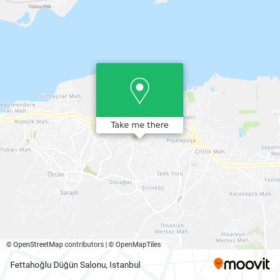 Fettahoğlu Düğün Salonu map