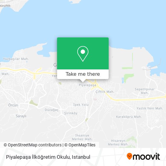 Piyalepaşa İlköğretim Okulu map