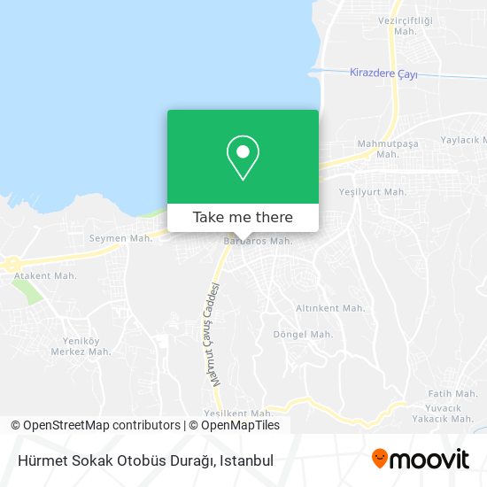 Hürmet Sokak Otobüs Durağı map