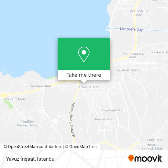 Yavuz İnşaat map