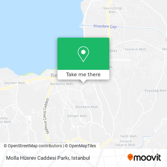 Molla Hüsrev Caddesi Parkı map