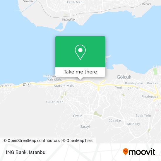 ING Bank map