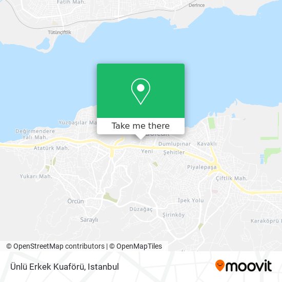 Ünlü Erkek Kuaförü map