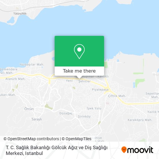 T. C. Sağlık Bakanlığı Gölcük Ağız ve Diş Sağlığı Merkezi map