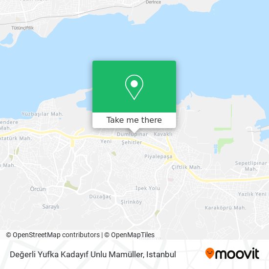 Değerli Yufka Kadayıf Unlu Mamüller map