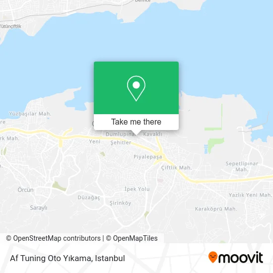 Af Tuning Oto Yıkama map