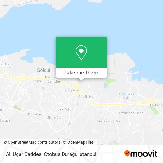 Ali Uçar Caddesi Otobüs Durağı map