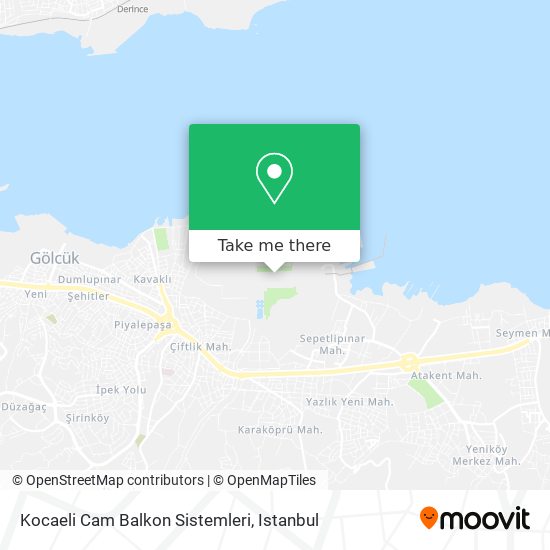 Kocaeli Cam Balkon Sistemleri map