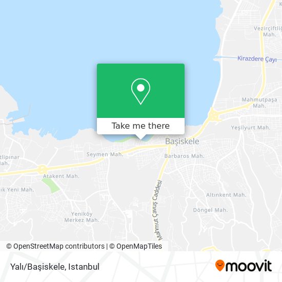 Yalı/Başiskele map