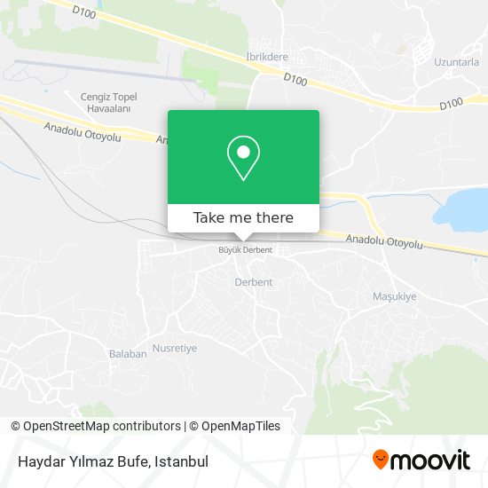 Haydar Yılmaz Bufe map