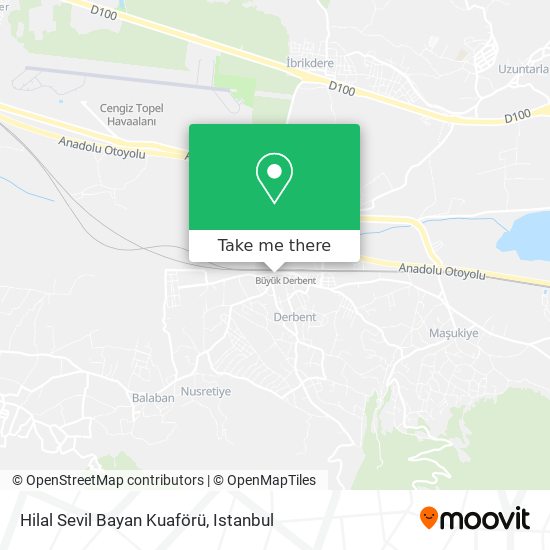 Hilal Sevil Bayan Kuaförü map