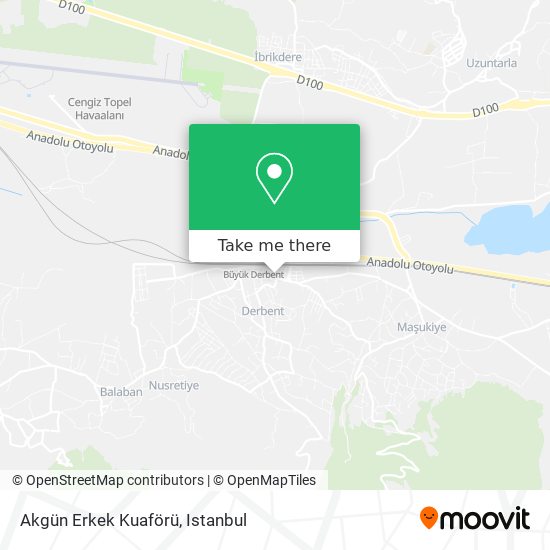Akgün Erkek Kuaförü map
